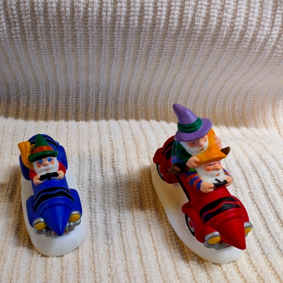 Department 56 Cruisin' Crayola Elves, set of 2 (Heritage Village Collection) - Picture 1 of 8